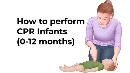 How to perform CPR Infants