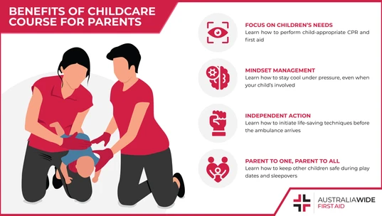 Infographic on Benefits of Childcare First Aid