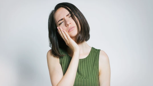 Woman with Tooth Pain 
